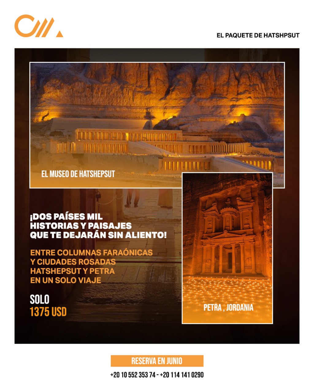 Egipto y Jordania · 12 días